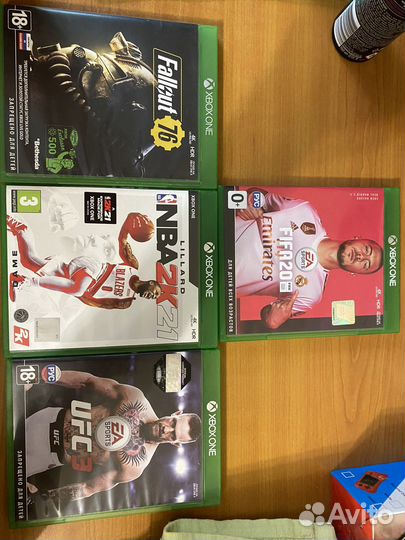Игры на xbox One диски