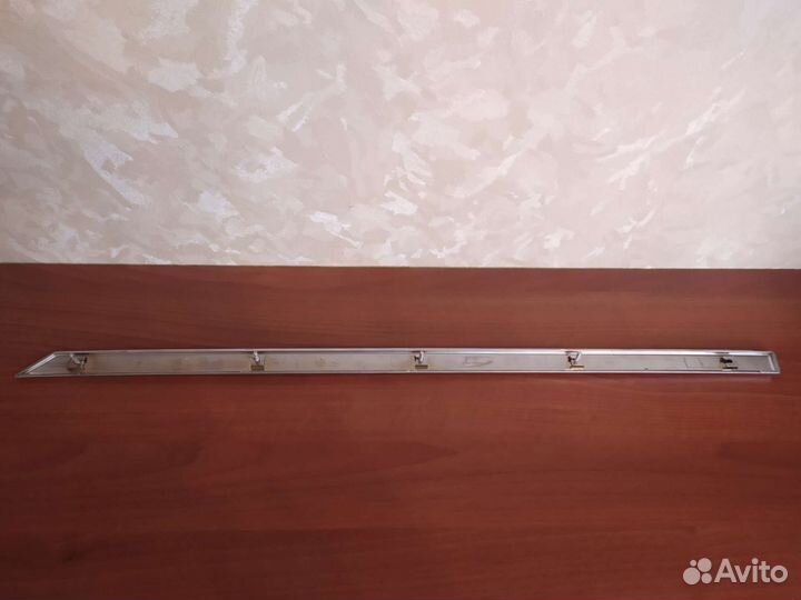 Накладка двери (серебристая) Bmw E39 задняя левая