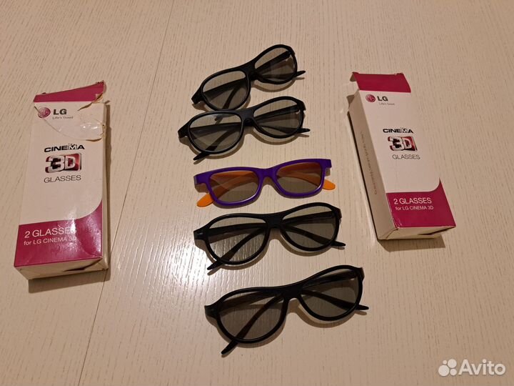 3D очки lg