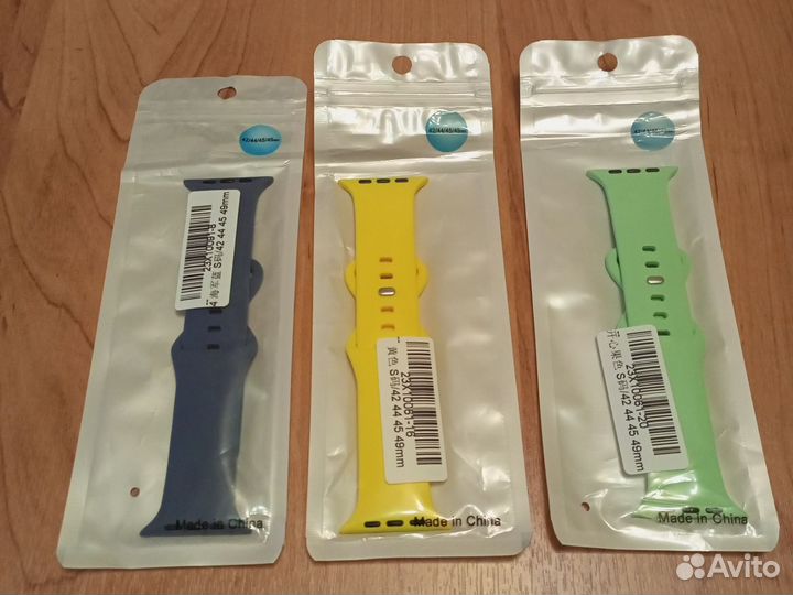 Ремешки для часов apple watch и xiaomi mi band 8