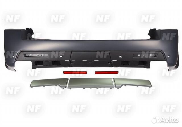 Бампер задний Autobiography Range Rover Sport