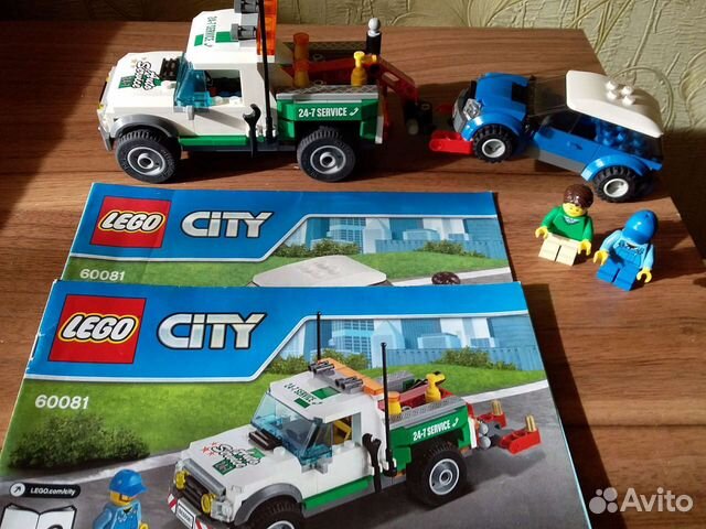 Lego City эвакуатор 60081