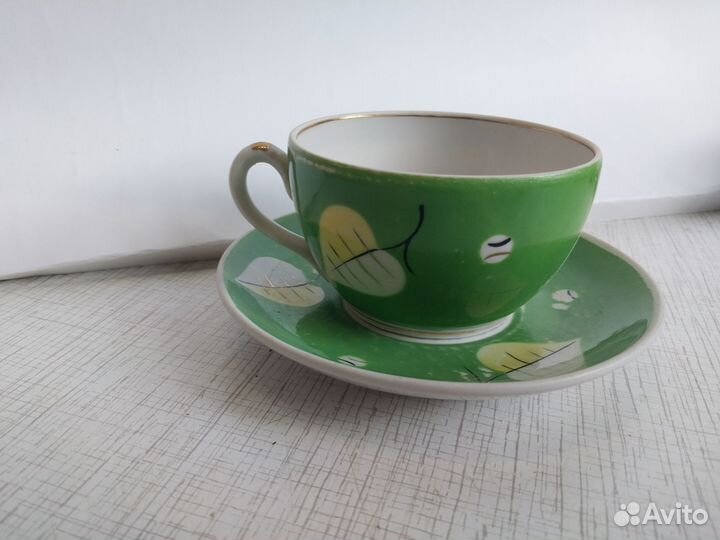 Редкая чайная пара(Полонне,СССР)начало 50-х гг