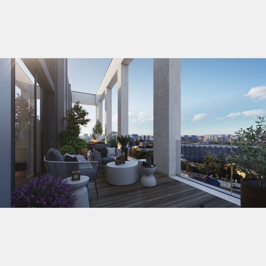 2-к. квартира, 84,4 м², 9/11 эт.