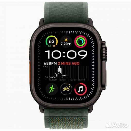 Apple Watch Ultra 2 49mm Black TC Green TL