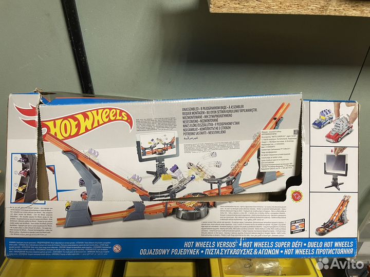 Hot wheels трек