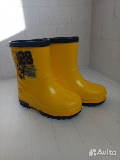 Резиновые сапоги детские