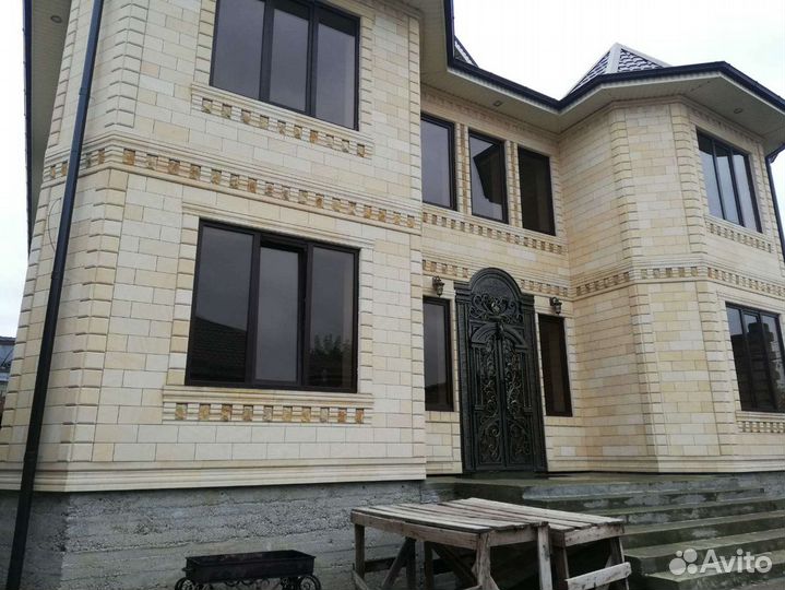 Облицовка дагестанским камнем
