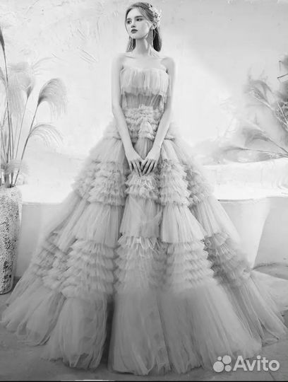 Бальное платье пышное