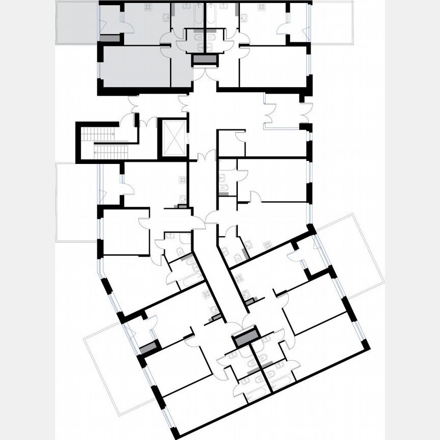 1-к. квартира, 39,8 м², 1/3 эт.