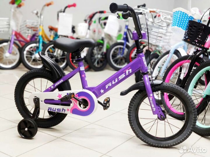 Новый детский велосипед 14