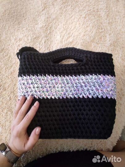Вязаные сумки на заказ