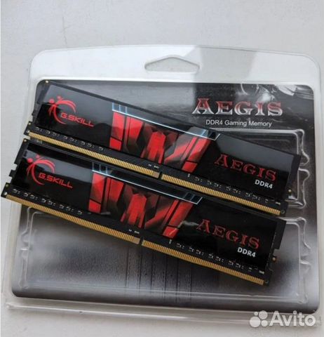 G skill Aegis 2x8GB DDR4 CL16