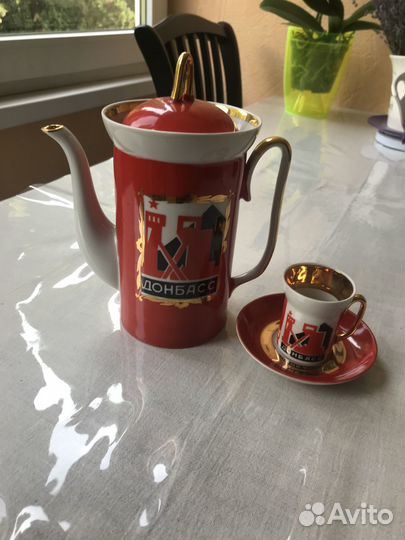 Кофейный сервиз СССР из 5 персон