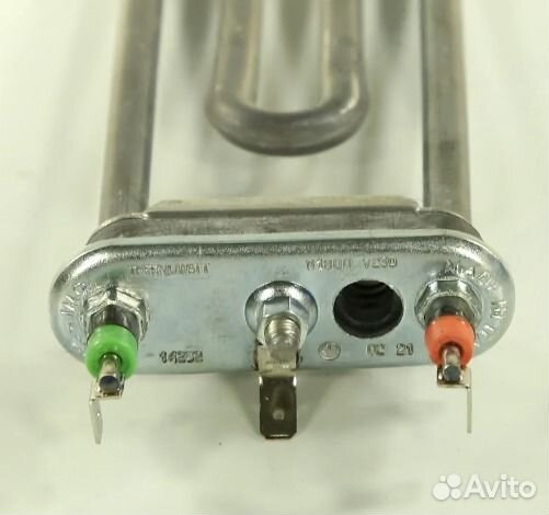 Тэн 1800W прямой отверстие дрт L190мм indesit aris