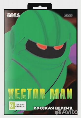 Картридж Игра Sega Vector Man
