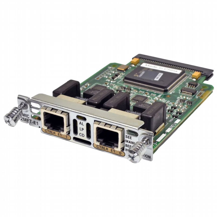 [VWIC-2MFT-E1] Модуль Cisco Multiflex Vwic-2mft-E1