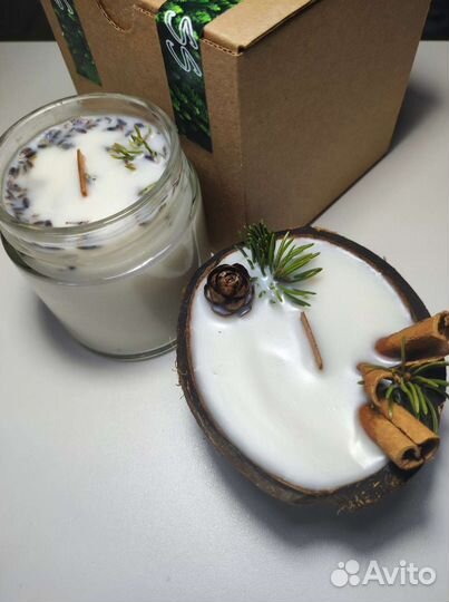 Ароматические свечи ручной работы