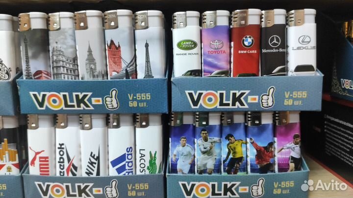 Зажигалки пьезо