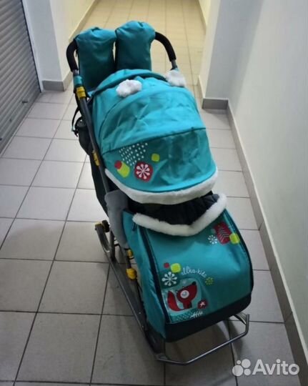 Детские зимние санки