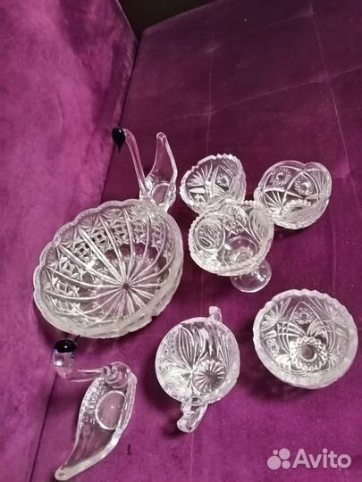 Хрустальная посуда СССР