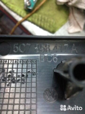 Jetta 6 накладки под карбон декор