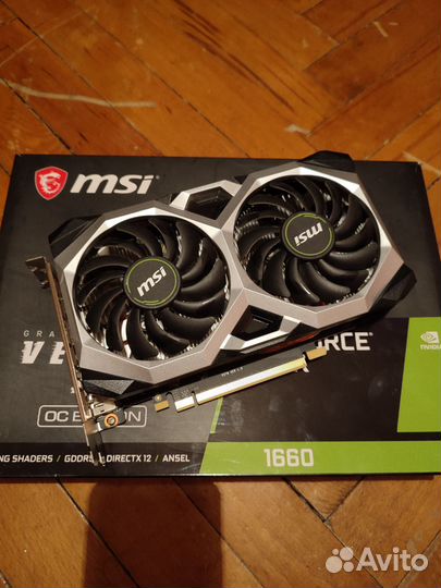 Видеокарта GTX 1660 6gb