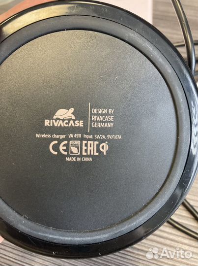Беспроводное зарядное устройство rivacase VA4911