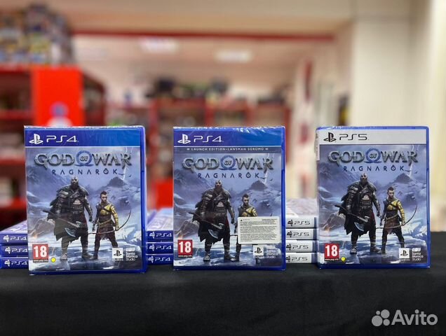 God Of War Ragnarok PS4\PS5 Rus (Новый диск)