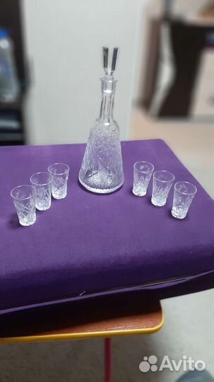 Графин хрустальный СССР