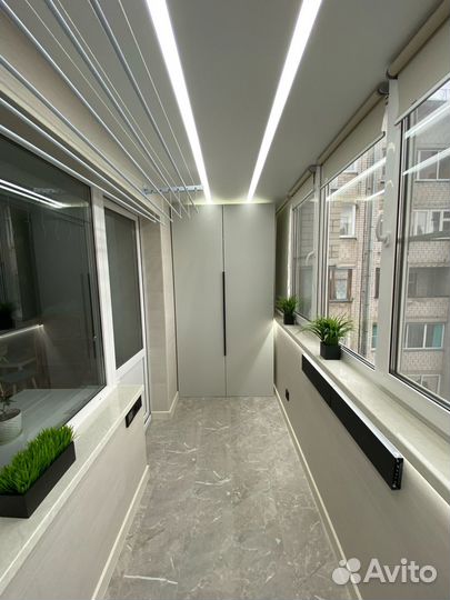 Остекление, отделка, утепление балконов и лоджий