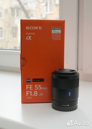 Sony FE 55 mm f 1.8 ZA (Zeiss)