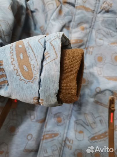 Зимняя куртка рот 116 см