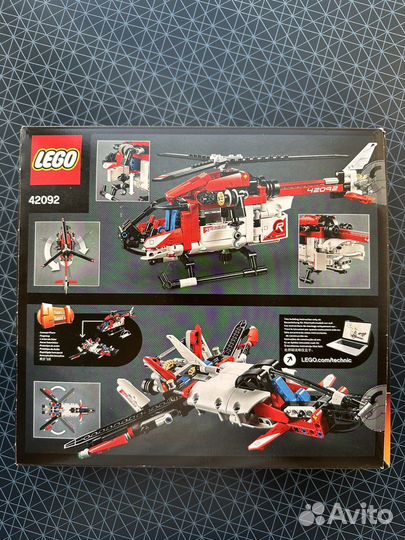 Lego technic 42092 Спасательный вертолет