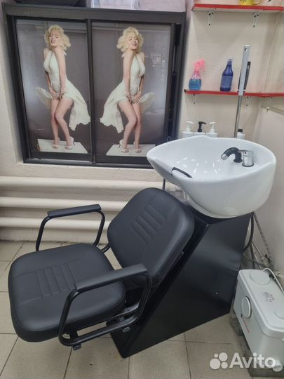 Парикмахерская мойка с креслом