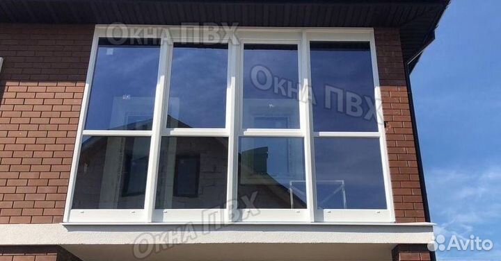 Остекление окон пвх
