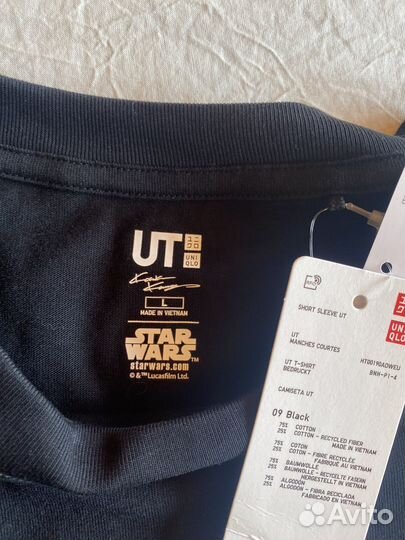 Uniqlo x Star wars футболка