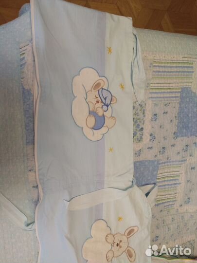 Комплект в детскую кроватку feretti