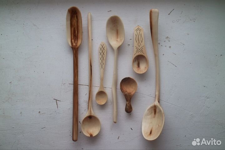 Деревянные ложки ручной работы