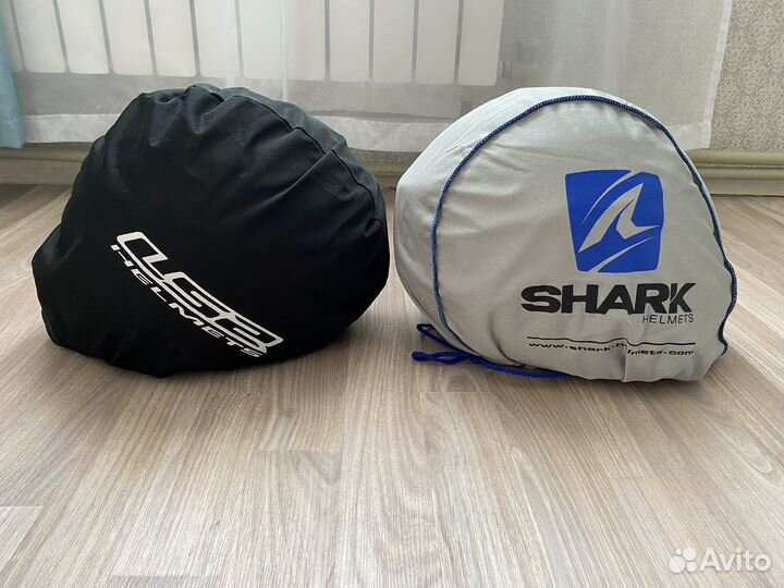 Мотошлем shark ridill blank Mat Black