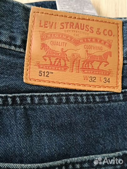 Джинсы мужские levis