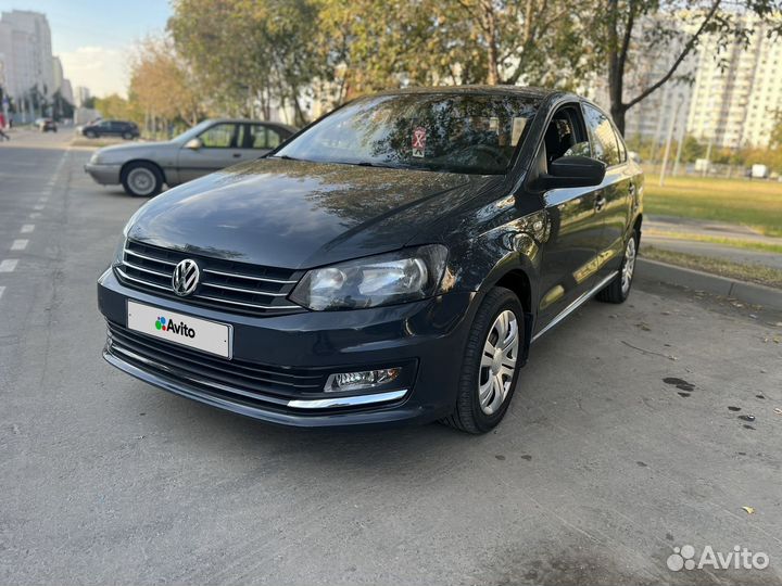 Volkswagen Polo 1.6 МТ, 2015, 340 000 км