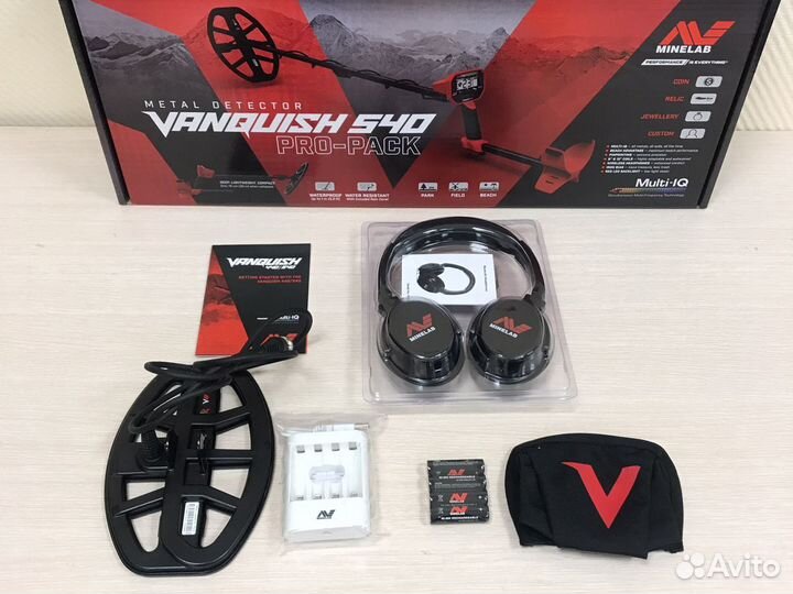 Металлоискатель Minelab Vanquish 540 Pro-Pack