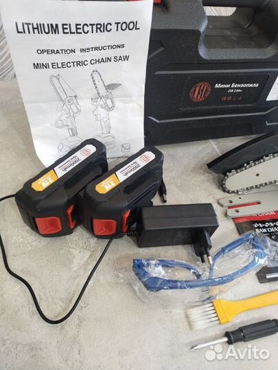 Аккумуляторная цепная мини пила