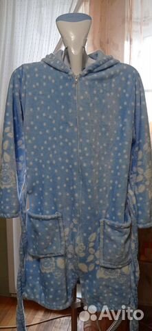 Халат для девочки плюшевый