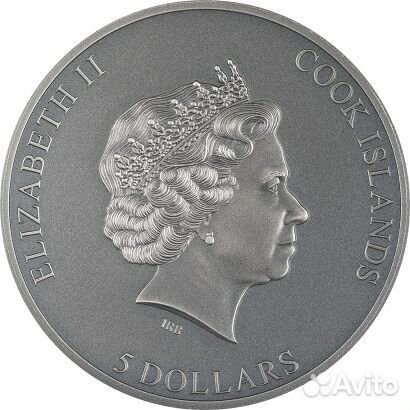 Монета Сбежавший из ловушки Острова Кука 2023 год