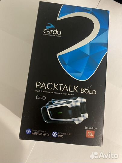 Мото Гарнитура Cardo packtalk bold JBL
