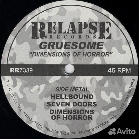 Gruesome / Dimensions Of Horror (12