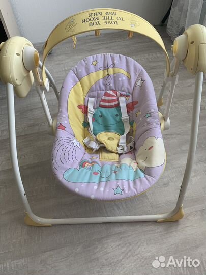 Детские электронные качели