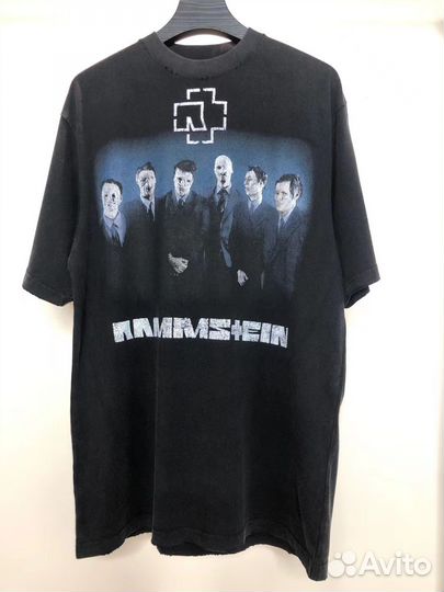 Футболка vetements rammstein